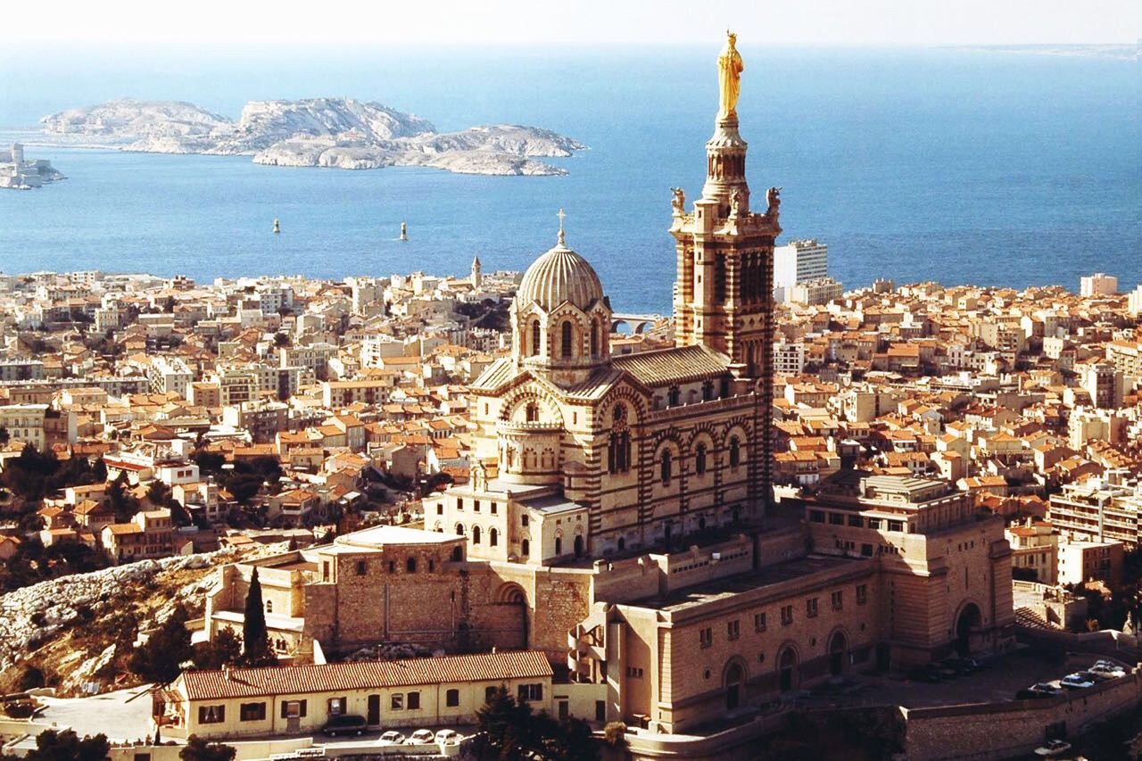 Marseille - cerkev Notre Dame - de la Garde